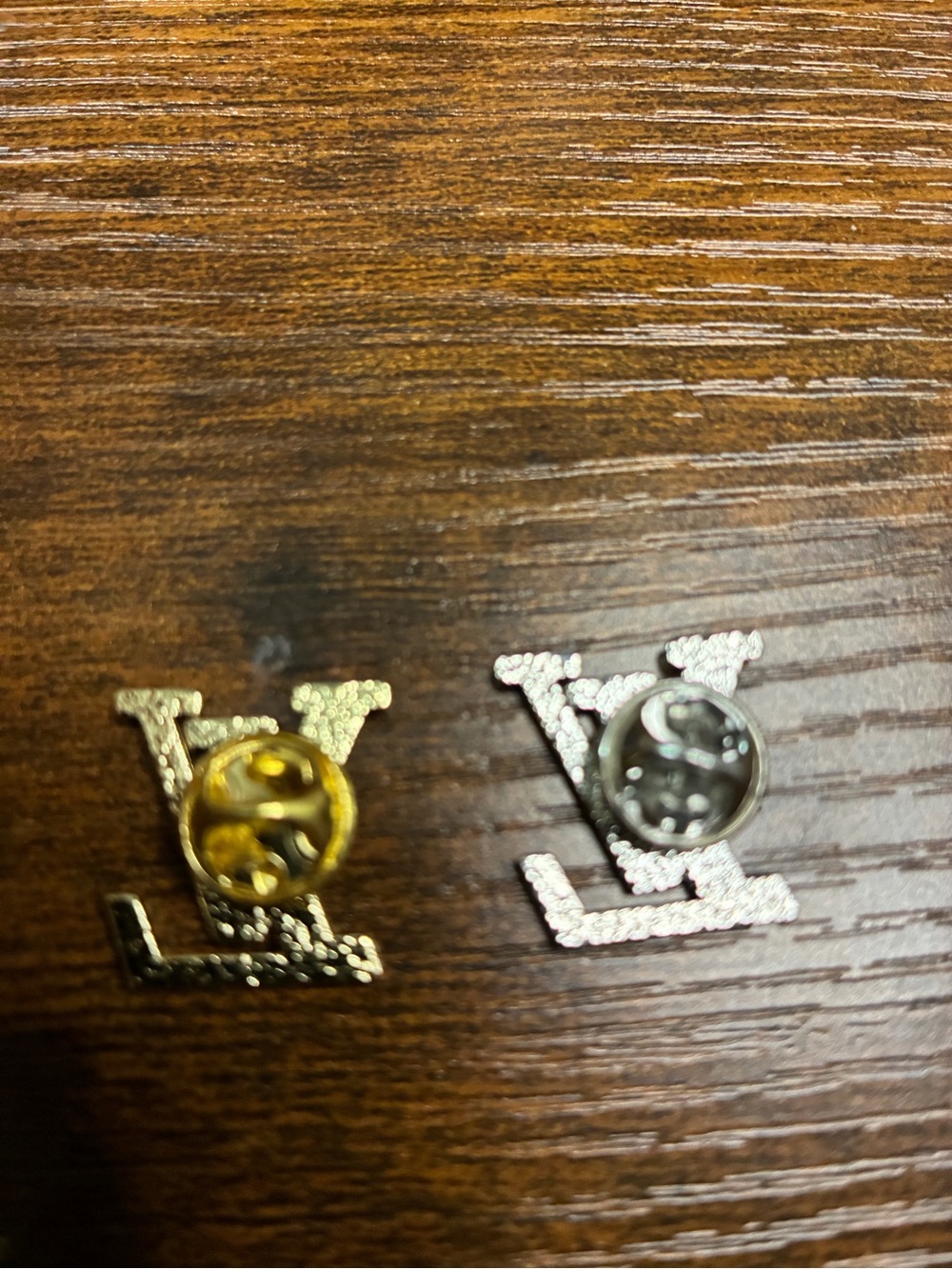 Silver & Gold Pin Set - Picture 2 of 2
